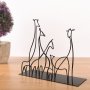 WALLXPERT Decorative Object figura Giraffa Black - slika 1
