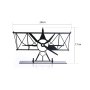 WALLXPERT Decorative Object figura Glider Black - slika 3