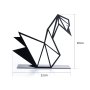 WALLXPERT Decorative Object figura Swan Black - slika 3