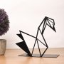 WALLXPERT Decorative Object figura Swan Black - slika 1