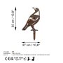 WALLXPERT Decorative Object figura Bird A 01 - slika 5