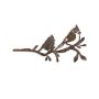 WALLXPERT Decorative Object figura Bird On The Branch 07 Brown - slika 5