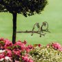WALLXPERT Decorative Object figura Bird On The Branch 06 Brown - slika 1