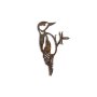 WALLXPERT Decorative Object figura Bird On The Branch 01 Brown - slika 5