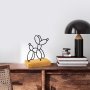 WALLXPERT Decorative Object figura Swell Black - slika 2