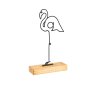 WALLXPERT Decorative Object figura Stork Black - slika 2