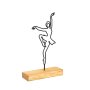 WALLXPERT Decorative Object figura Ballerina Black - slika 2