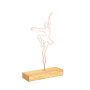 WALLXPERT Decorative Object figura Ballerina Copper - slika 2