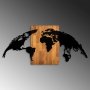 WALLXPERT Dekorativni drveni zidni pribor World Map 20 - slika 4