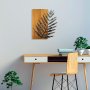 WALLXPERT Dekorativni drveni zidni pribor multicolor Leaf 3 - slika 2