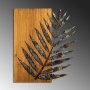 WALLXPERT Dekorativni drveni zidni pribor multicolor Leaf 3 - slika 4