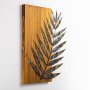 WALLXPERT Dekorativni drveni zidni pribor multicolor Leaf 3 - slika 5