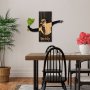 WALLXPERT Dekorativni drveni zidni pribor Flower Thrower 2 - slika 4