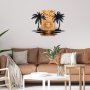 WALLXPERT Dekorativni drveni zidni pribor Hawaii 2 - slika 2