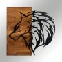 WALLXPERT Dekorativni drveni zidni pribor Wolf2 - slika 1