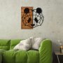 WALLXPERT Dekorativni drveni zidni pribor figura Panda - slika 3