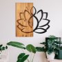 WALLXPERT Dekorativni drveni zidni pribor Lotus - slika 2