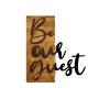 WALLXPERT Dekorativni drveni zidni pribor Be Our Guest - slika 2