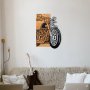 WALLXPERT Dekorativni drveni zidni pribor Chopper 2 - slika 3