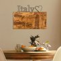 WALLXPERT Dekorativni drveni zidni pribor I Love You Italy - slika 4
