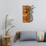 WALLXPERT Dekorativni drveni zidni pribor figura Ananas - slika 5