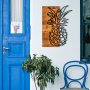 WALLXPERT Dekorativni drveni zidni pribor figura Ananas - slika 2