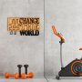 WALLXPERT Dekorativni drveni zidni pribor Change The World - slika 2