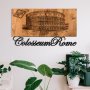 WALLXPERT Dekorativni drveni zidni pribor Colosseum - slika 4