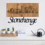 WALLXPERT Dekorativni drveni zidni pribor Stonehenge - slika 2