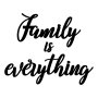 WALLXPERT Dekorativni drveni zidni pribor Family Is Everything - slika 2