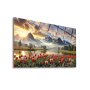 WALLXPERT Dekorativna slika od kaljenog stakla Tulip 43 x 30 - slika 1