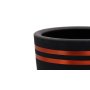 WALLXPERT Decorative Pot Pietra 3 Red Black - slika 2