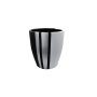 WALLXPERT Decorative Pot Pietra 36 Black Grey - slika 1