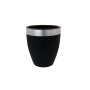 WALLXPERT Decorative Pot Pietra 30 Black Grey - slika 1