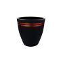 WALLXPERT Decorative Pot Pietra 30 Red Black - slika 1