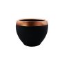 WALLXPERT Decorative Pot Sirius 31 Black Brown - slika 1