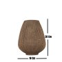 WALLXPERT Decorative Pot keramička braon saksija BK019 - slika 3