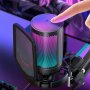 FIFINE A6T USB Gaming RGB mikrofon sa stalkom za montažu, crni - slika 3