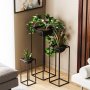 WALLXPERT Decorative Pot crna saksija GED 019 - slika 1