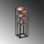 WALLXPERT Decorative Pot crno - bakar saksije GED 019 B - slika 4