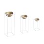 WALLXPERT Decorative Pot belo - zlatne saksije GED 019 C - slika 5