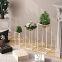 WALLXPERT Decorative Pot belo - zlatne saksije GED 019 C - slika 2