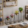 WALLXPERT Decorative Pot crno - zlatne saksije GED 018 A - slika 2