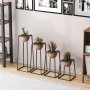 WALLXPERT Decorative Pot crno bakarne saksije GED 018 B - slika 3