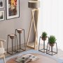 WALLXPERT Decorative Pot crno bakarne saksije GED 018 B - slika 4