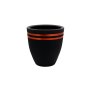 WALLXPERT Decorative Pot Pietra 20 Red Black - slika 1
