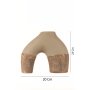 WALLXPERT Decorative Pot keramička bež saksija BK005 - slika 2