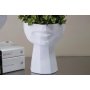 WALLXPERT Decorative Pot bela keramička vaza CY0463 - slika 1