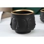 WALLXPERT Decorative Pot crna keramička saksija CY0391 - slika 1