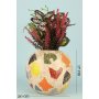 WALLXPERT Decorative Pot multicolor keramička vaza YL741 - slika 2